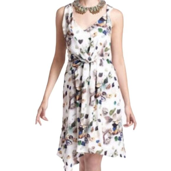 Anthropologie Meadow Rue Beach Treasure Sea Shells Dress 4 - Picture 2 of 8